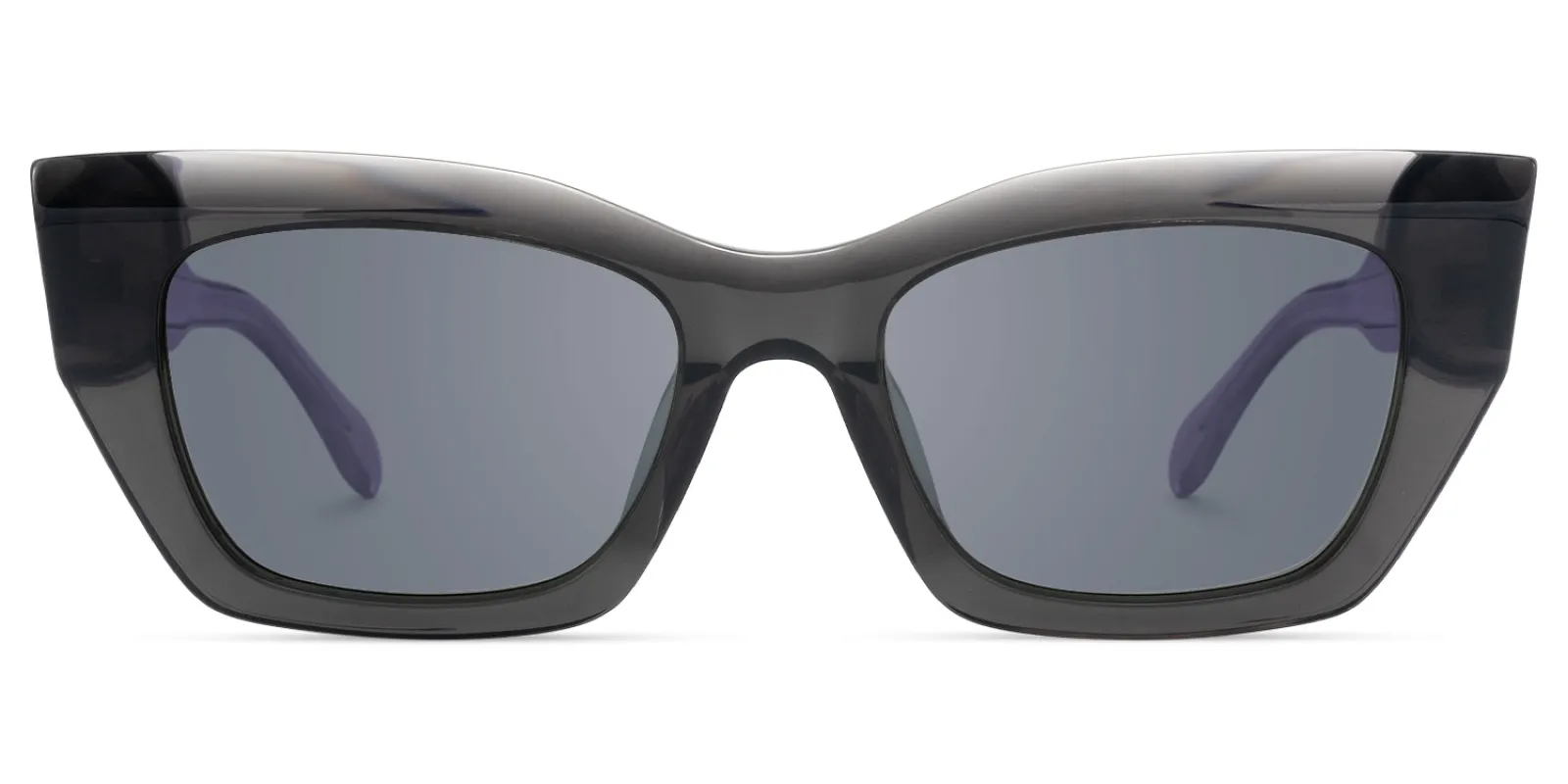 Velora - Cat Eye Grey Sunglasses sold by Vooglam