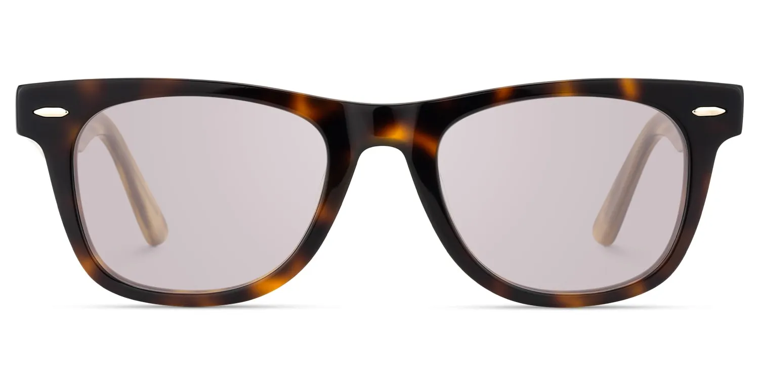 Urban - Rectangle Tortoise Sunglasses sold by Vooglam product image thumbnail 2