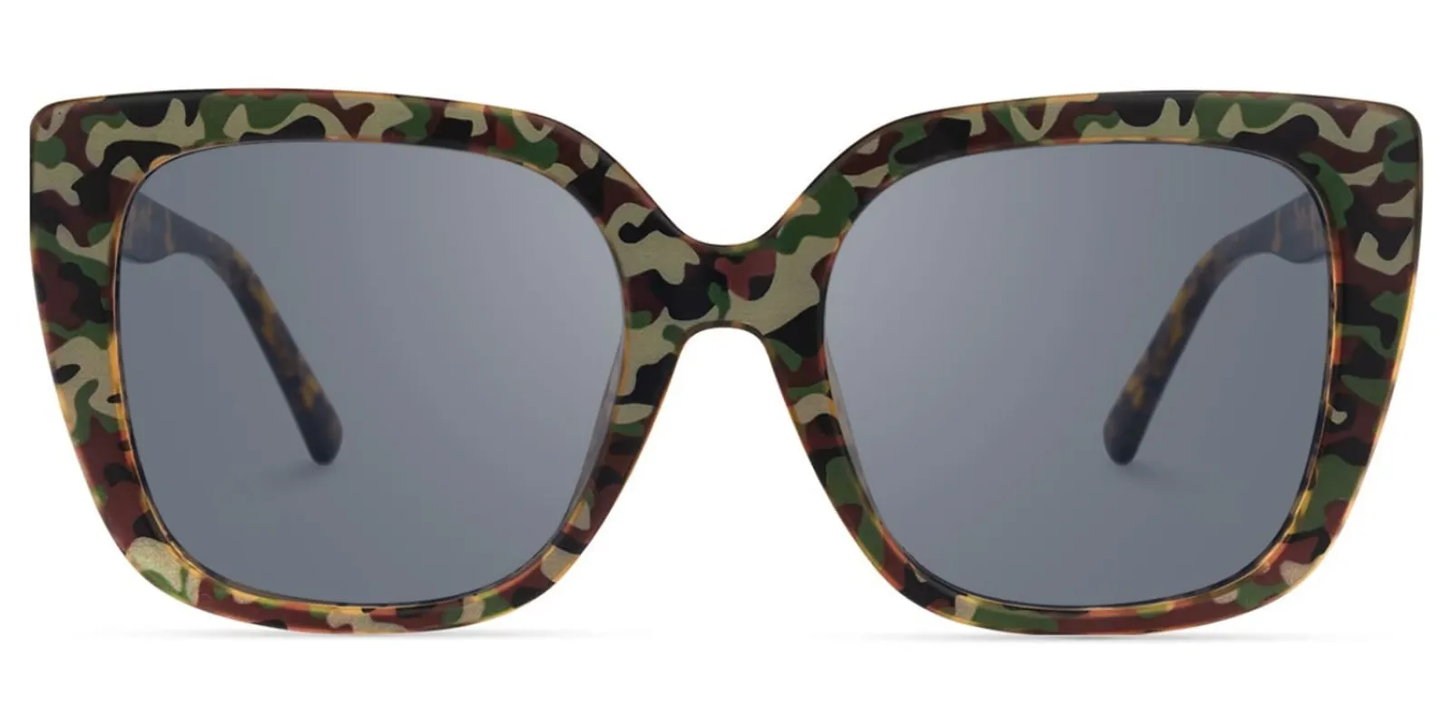 Sargent - Square Pattern Sunglasses sold by Vooglam
