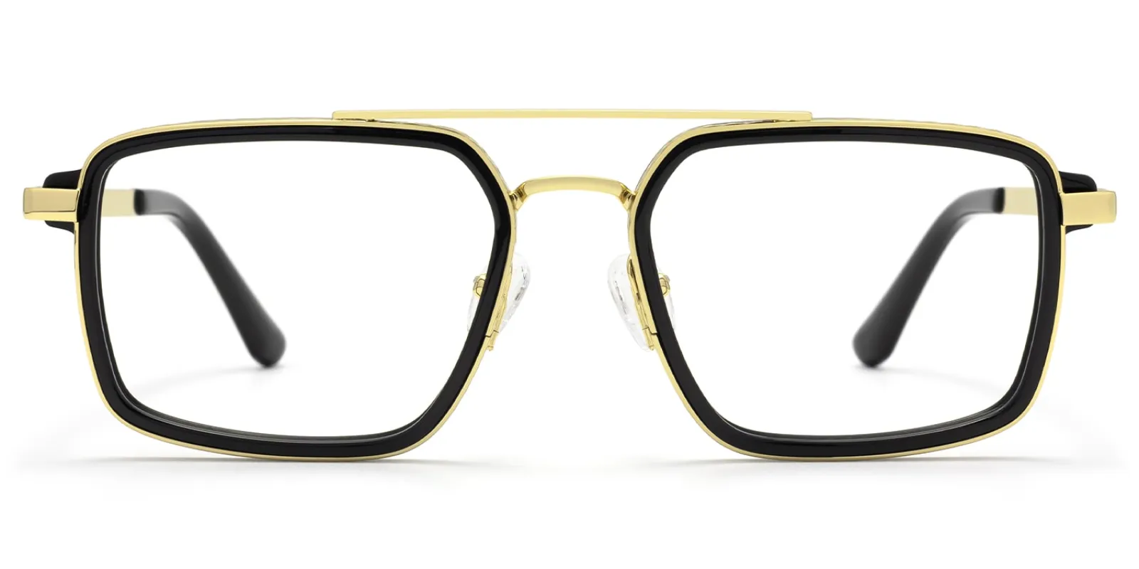 Navigator - Aviator Black Eyeglasses sold by Vooglam