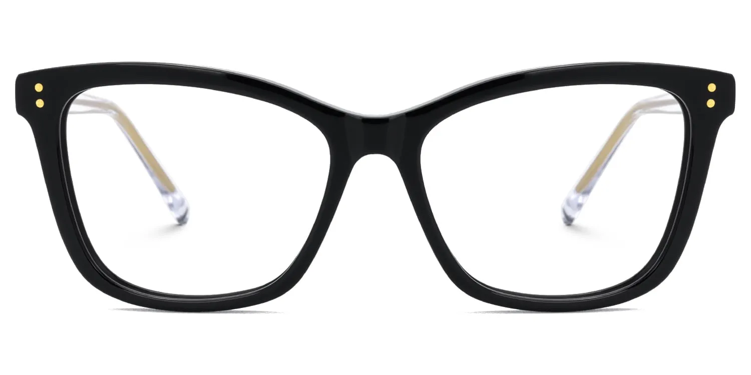 Lalage - Butterfly Black Eyeglasses sold by Vooglam product image thumbnail 2