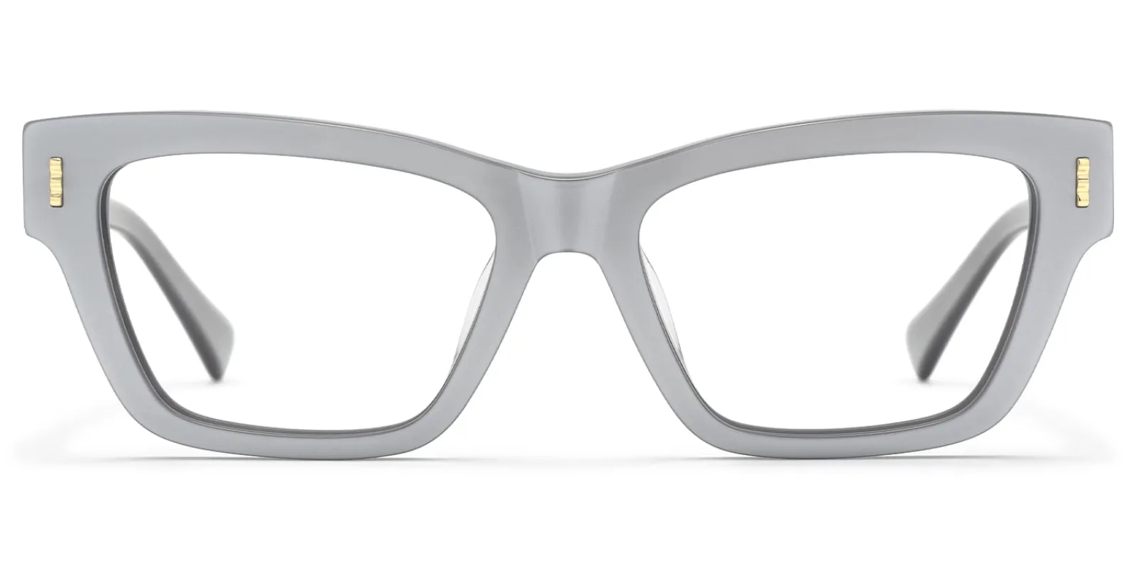 Surreal - Rectangle Gray Eyeglasses sold by Vooglam
