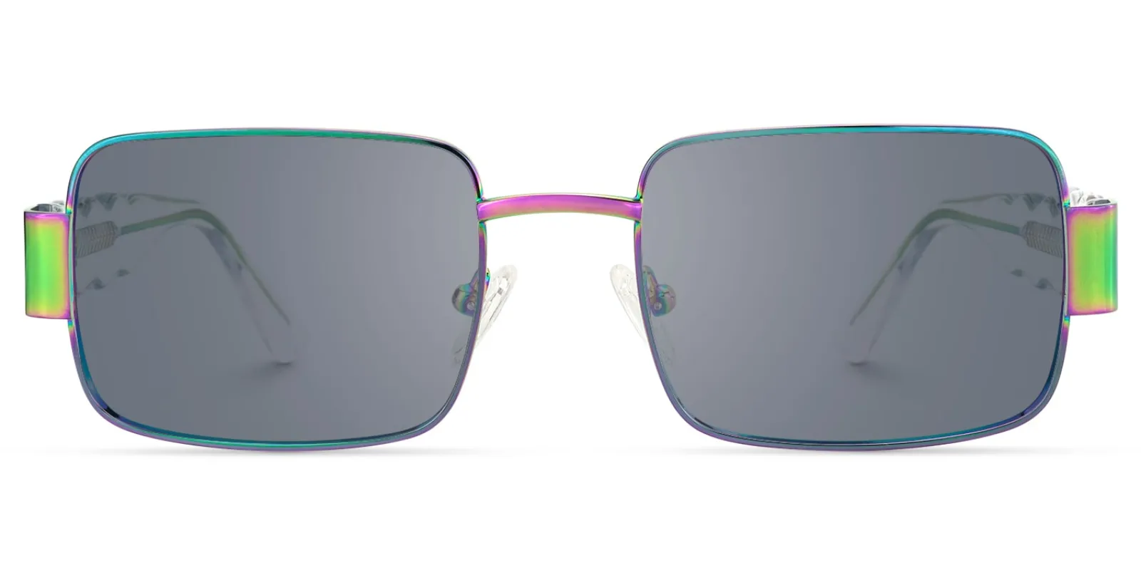 Odelya - Rectangle Multicolor Sunglasses sold by Vooglam