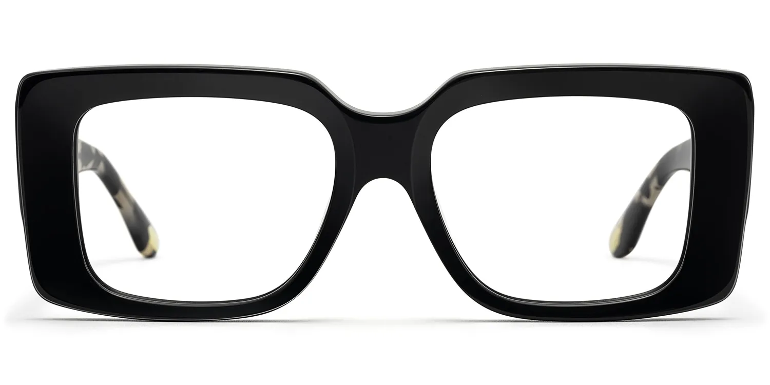 Kente - Rectangle Black Eyeglasses sold by Vooglam product image thumbnail 2