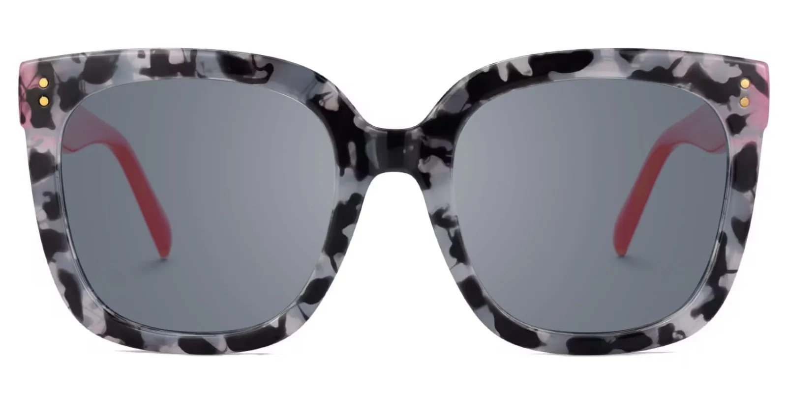 Ellema - Square Tortoise Sunglasses sold by Vooglam