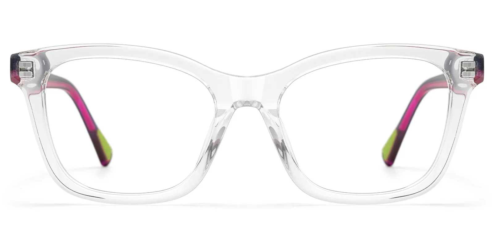 Coexist - Rectangle Crystal Eyeglasses sold by Vooglam