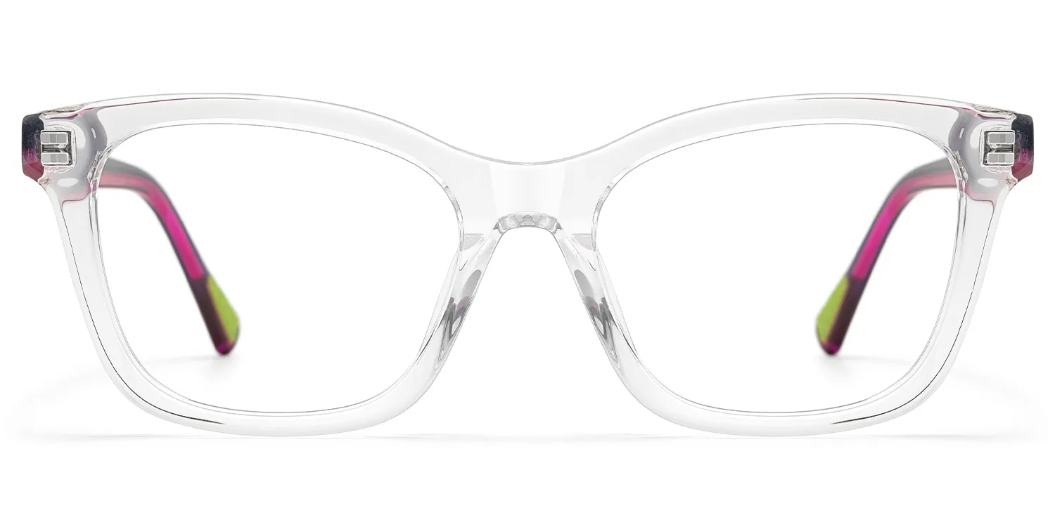 Coexist - Rectangle Crystal Eyeglasses sold by Vooglam