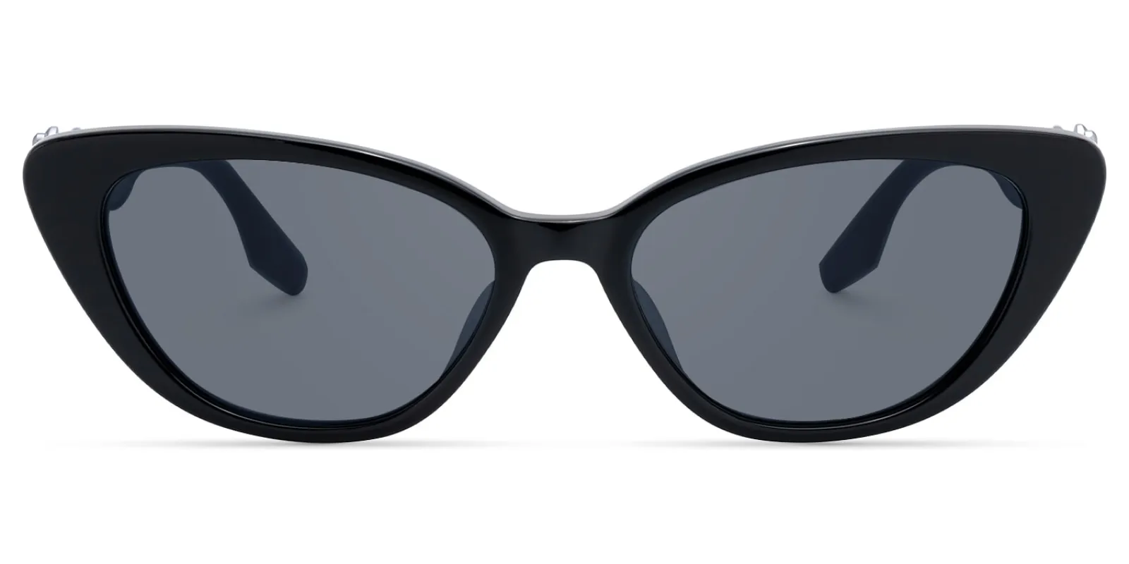 No Fate - Cat Eye Black Sunglasses sold by Vooglam
