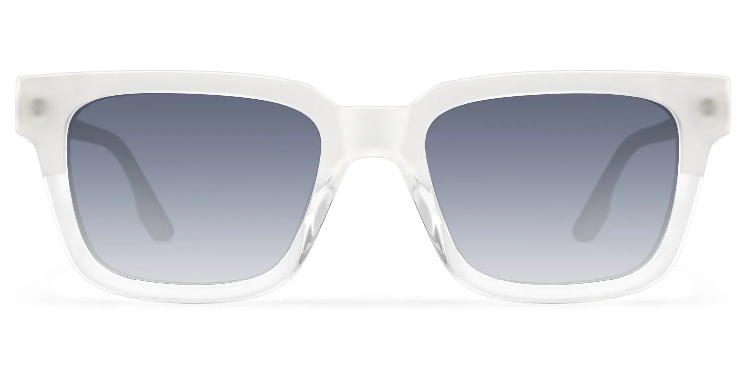 Strobe - Rectangle Transparent Sunglasses sold by Vooglam product image thumbnail 2