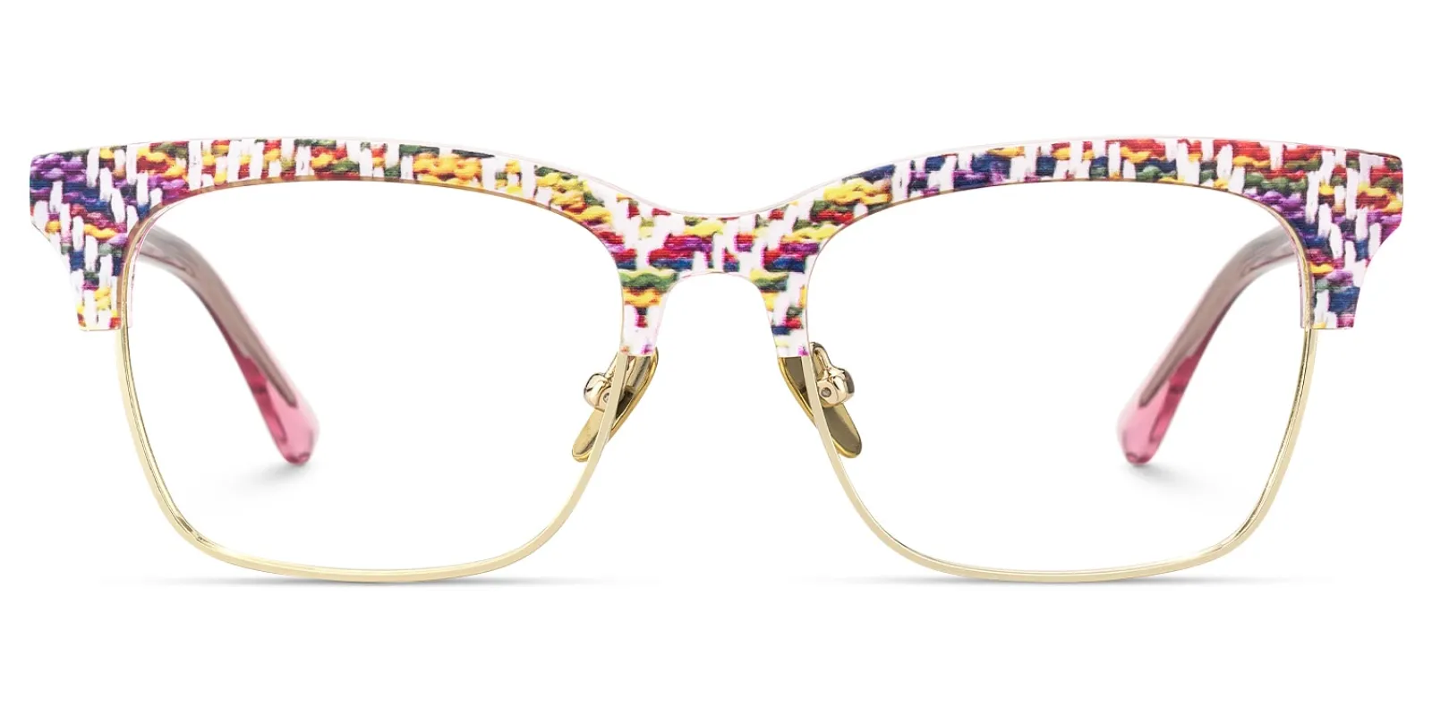 Cosmic - Browline Multicolor Eyeglasses sold by Vooglam