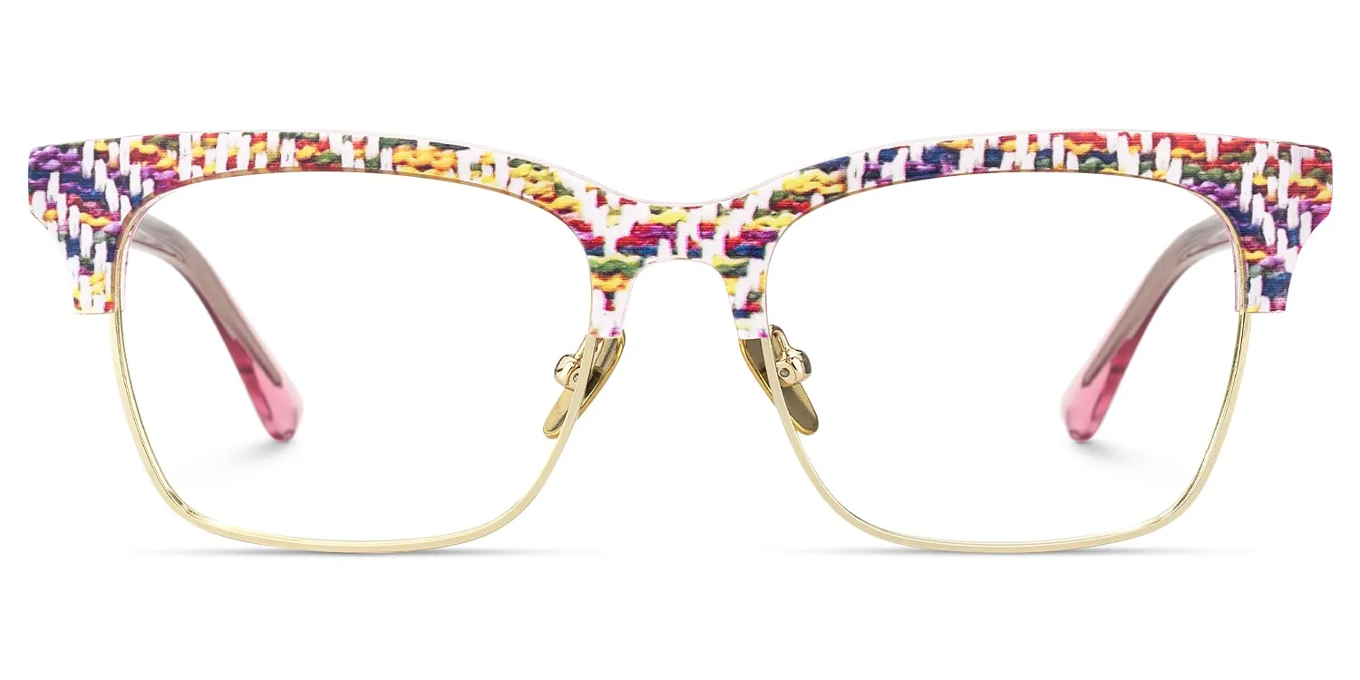 Cosmic - Browline Multicolor Eyeglasses sold by Vooglam product image thumbnail 2