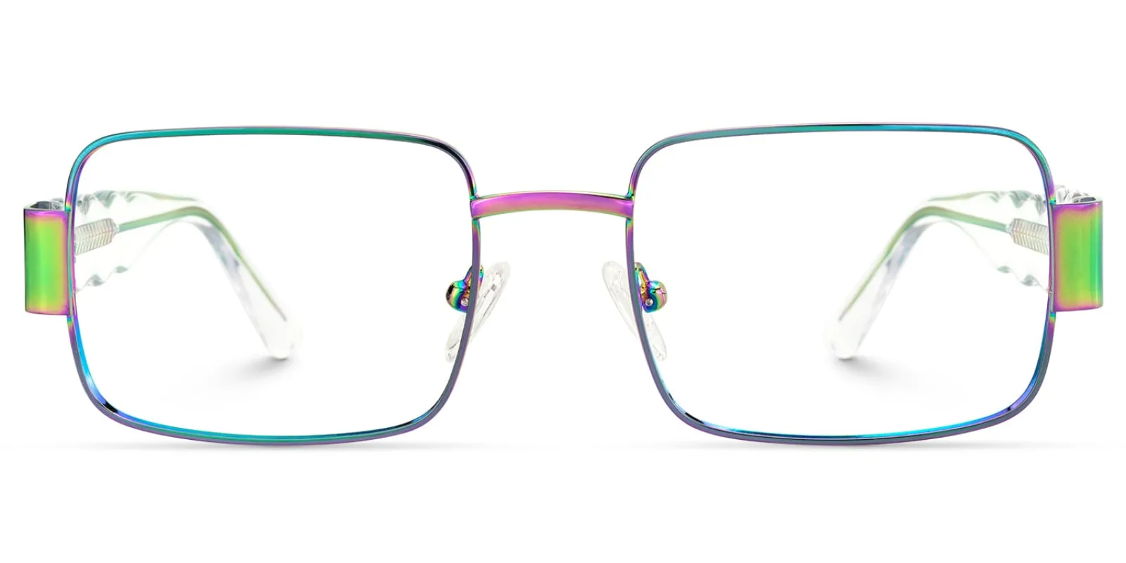 Odelya - Rectangle Multicolor Eyeglasses sold by Vooglam