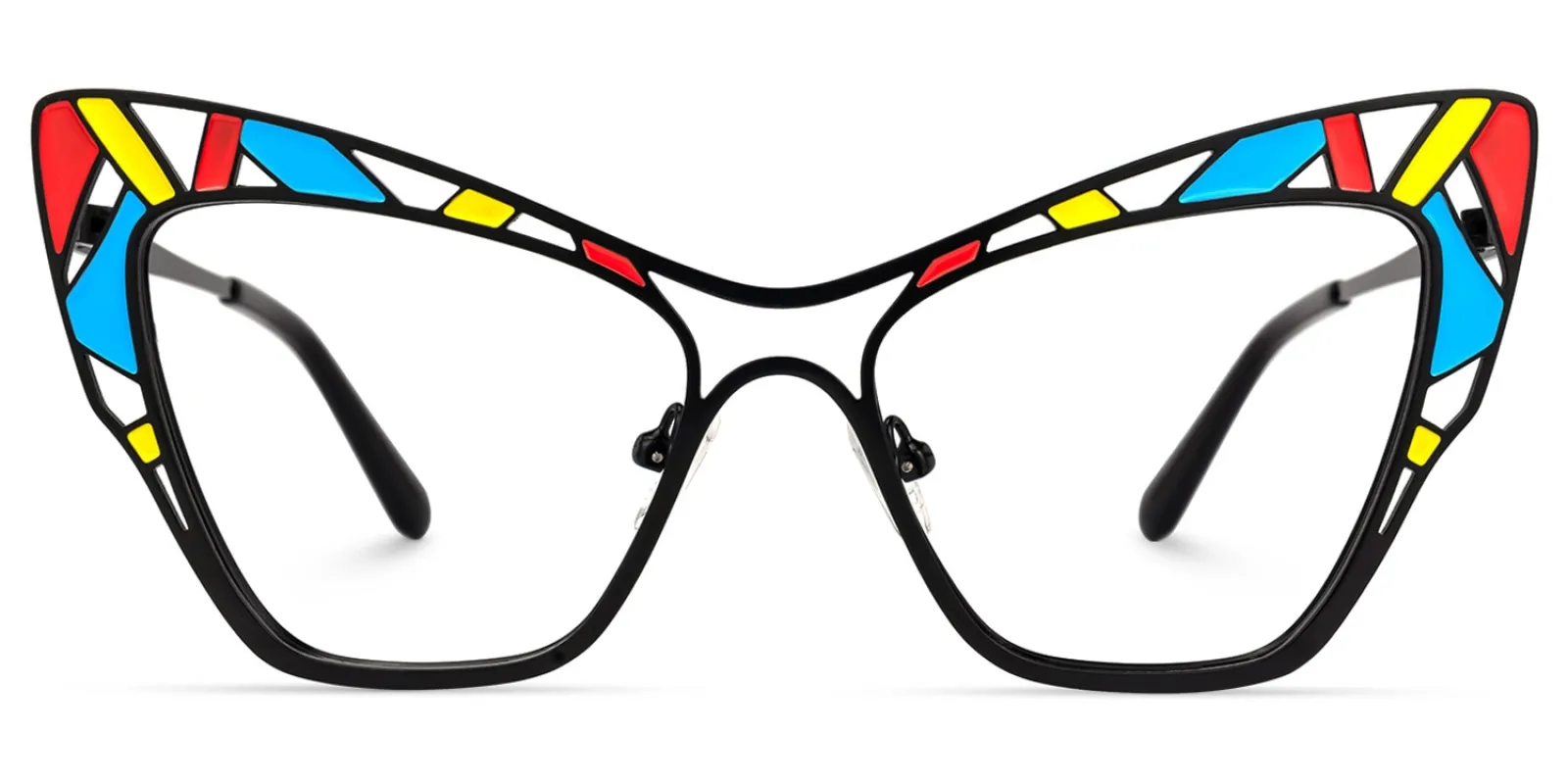 Aali - Cat Eye Black Eyeglasses sold by Vooglam