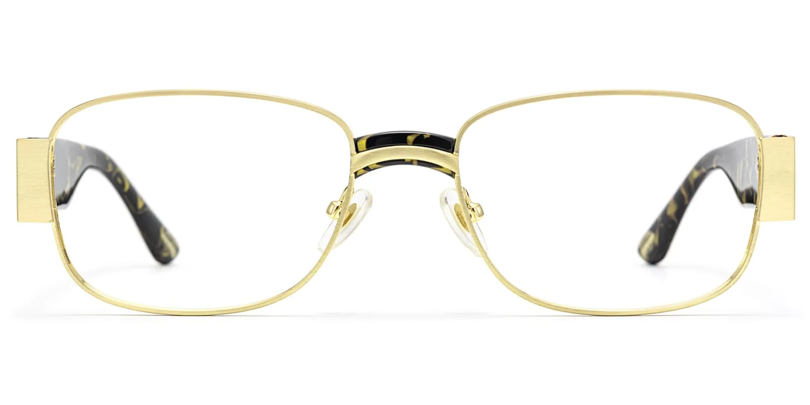 Nyame - Rectangle Black Eyeglasses sold by Vooglam