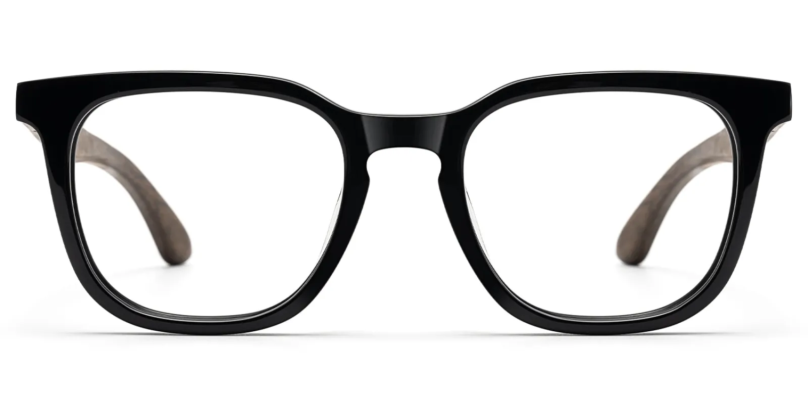 Lote - Square Black Eyeglasses sold by Vooglam