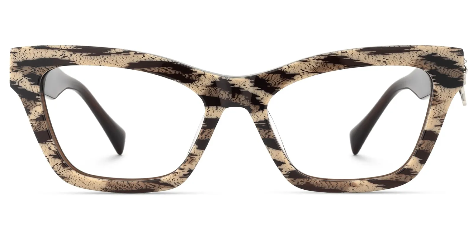 Wild Beat - Square Animal Eyeglasses sold by Vooglam
