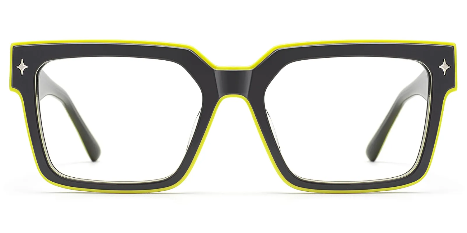 Havok - Rectangle Gray Eyeglasses sold by Vooglam