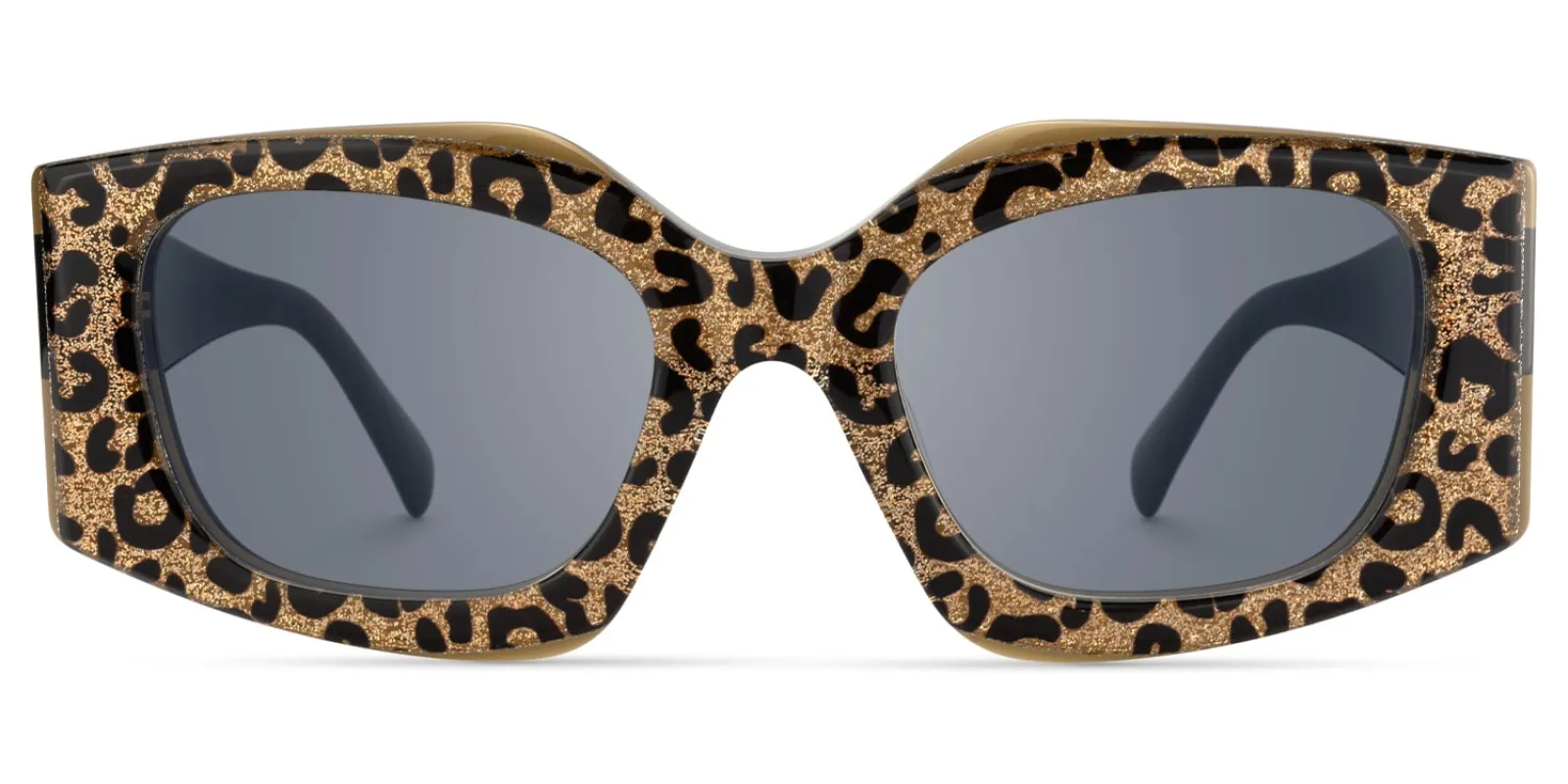 Tahlia - Geometric Tortoise Sunglasses sold by Vooglam