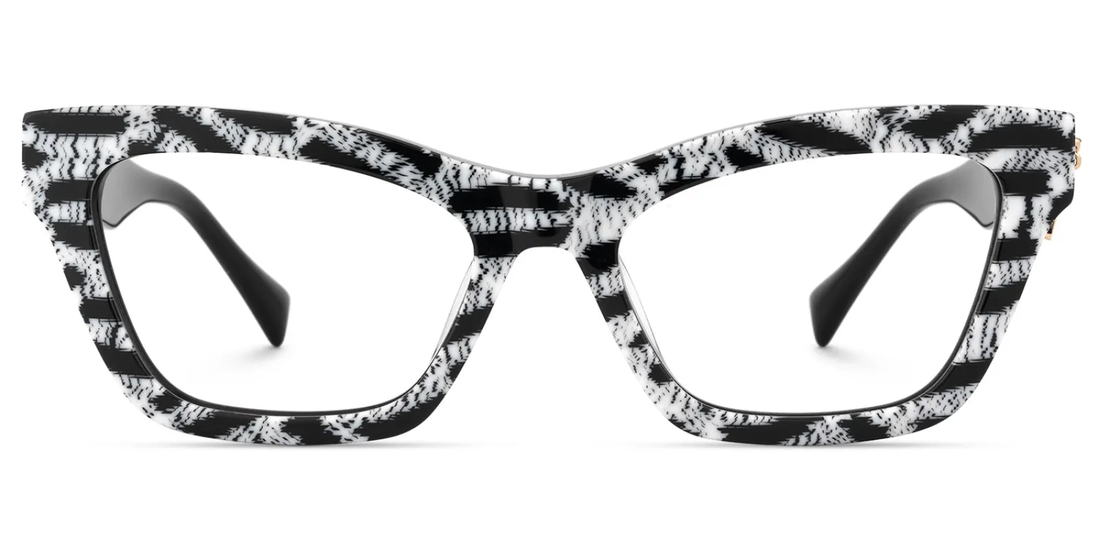 Wild Beat - Square Pattern Eyeglasses sold by Vooglam