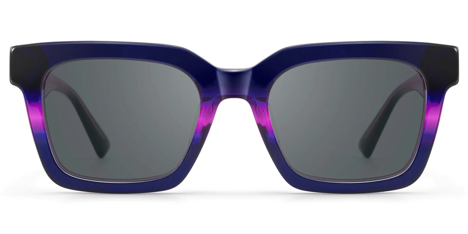 Loop - Square Two-tone Sunglasses sold by Vooglam