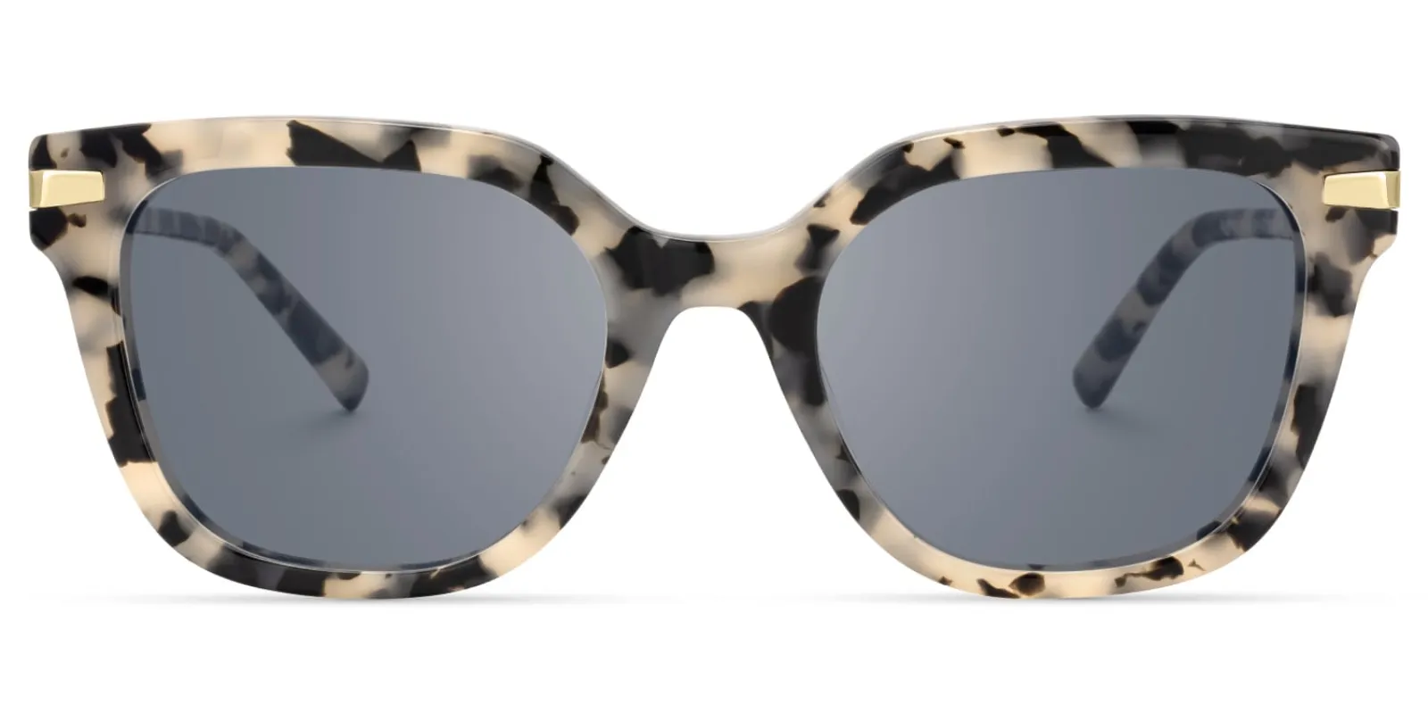 Natala - Rectangle Tortoise Sunglasses sold by Vooglam