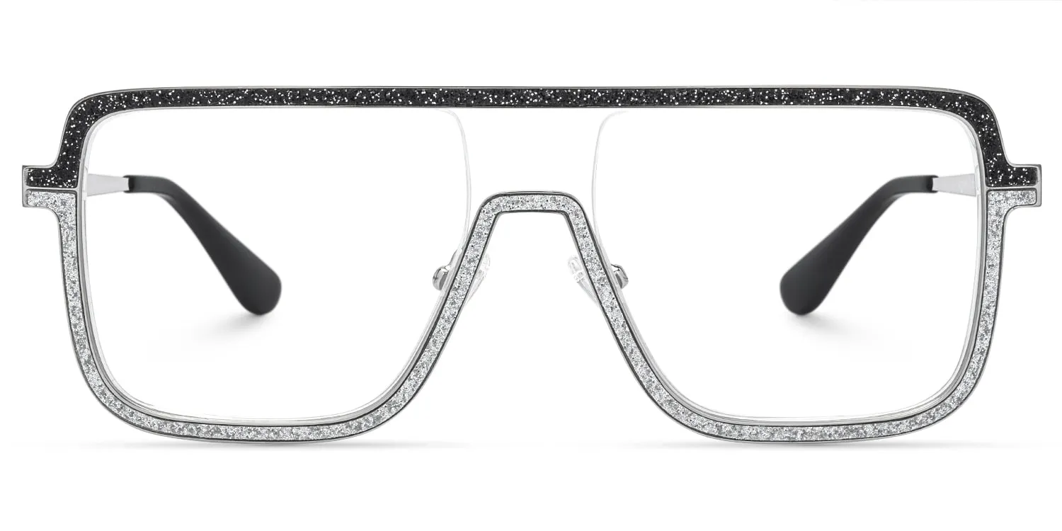 Padraic - Aviator Silver Eyeglasses sold by Vooglam product image thumbnail 2
