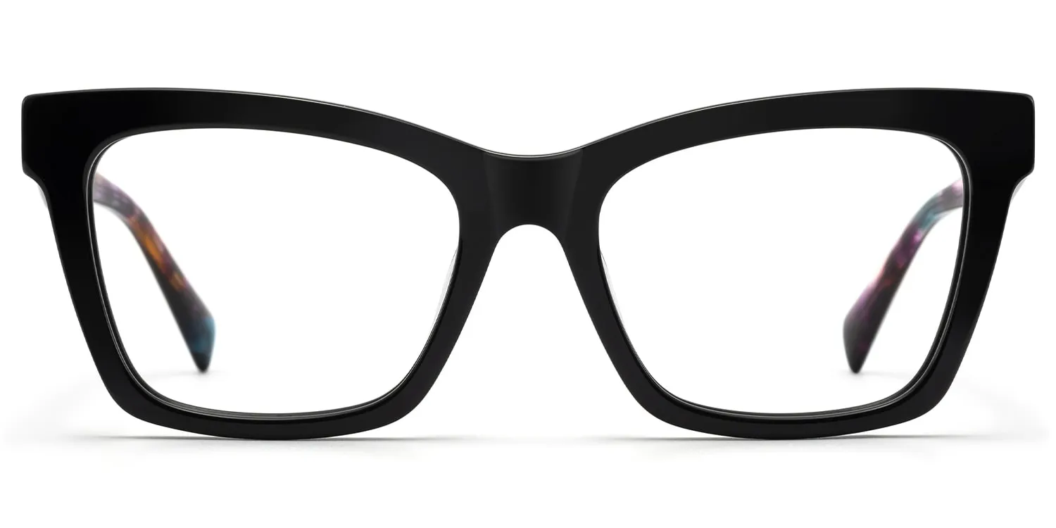 Vibranium - Rectangle Black Eyeglasses sold by Vooglam product image thumbnail 2