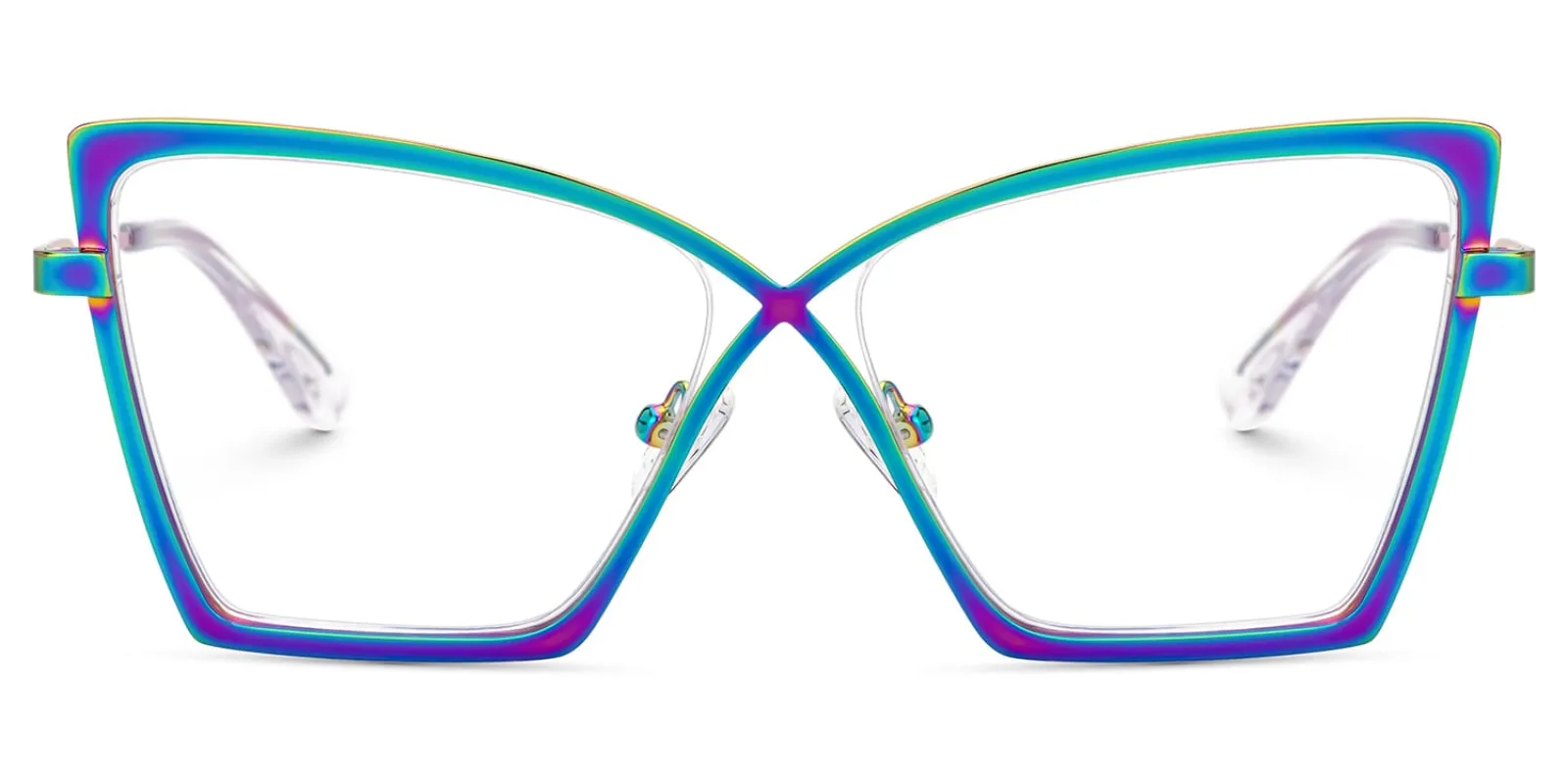 Felicja - Butterfly Multicolor Eyeglasses sold by Vooglam
