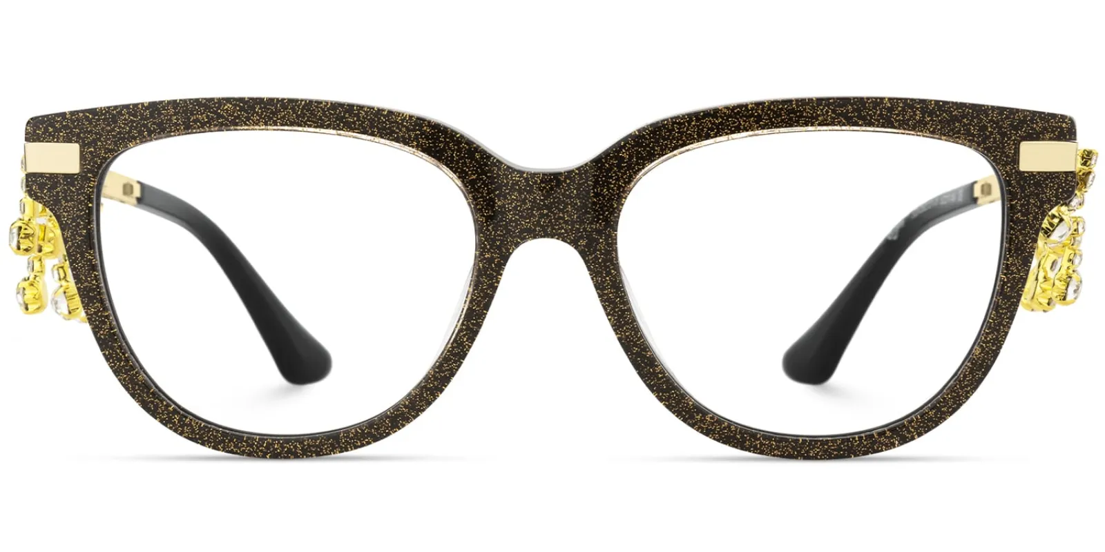Reverie - Cat Eye Gold Eyeglasses sold by Vooglam