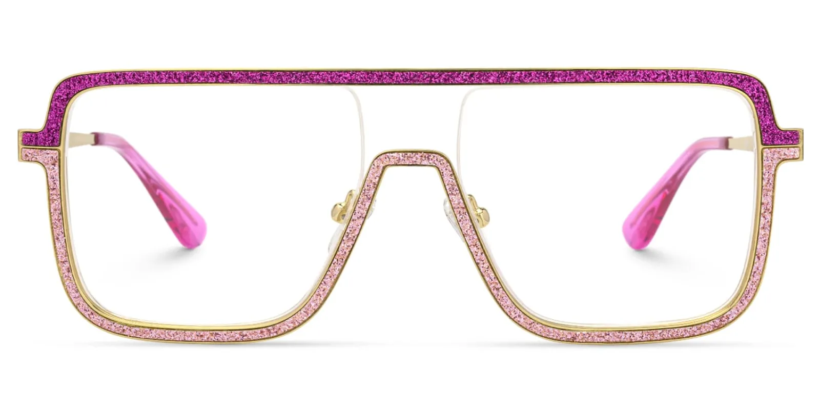 Padraic - Aviator Pink Eyeglasses sold by Vooglam