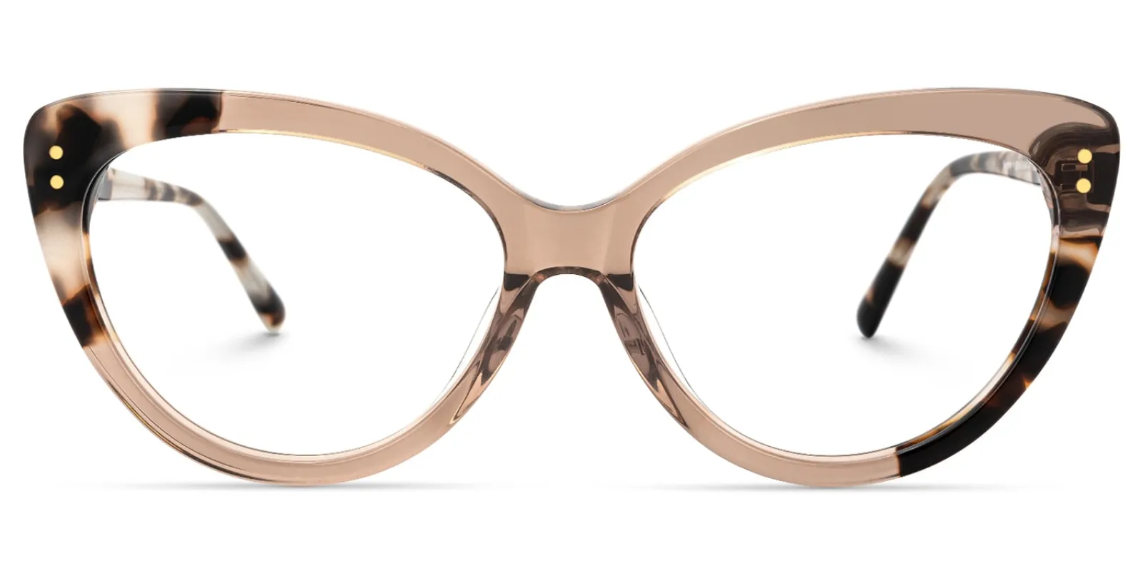 Lahela - Cat Eye Brown/Tortoise Eyeglasses sold by Vooglam