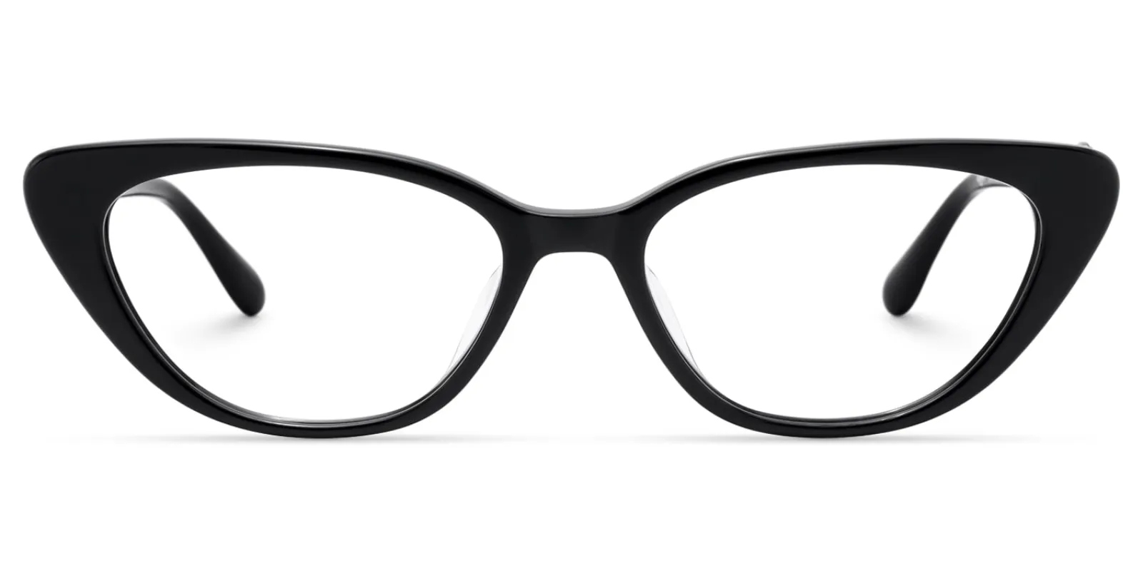 Naoya - Cat Eye Black Eyeglasses sold by Vooglam