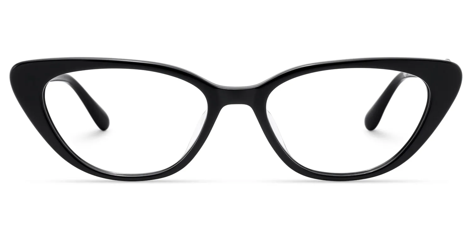 Naoya - Cat Eye Black Eyeglasses sold by Vooglam product image thumbnail 2