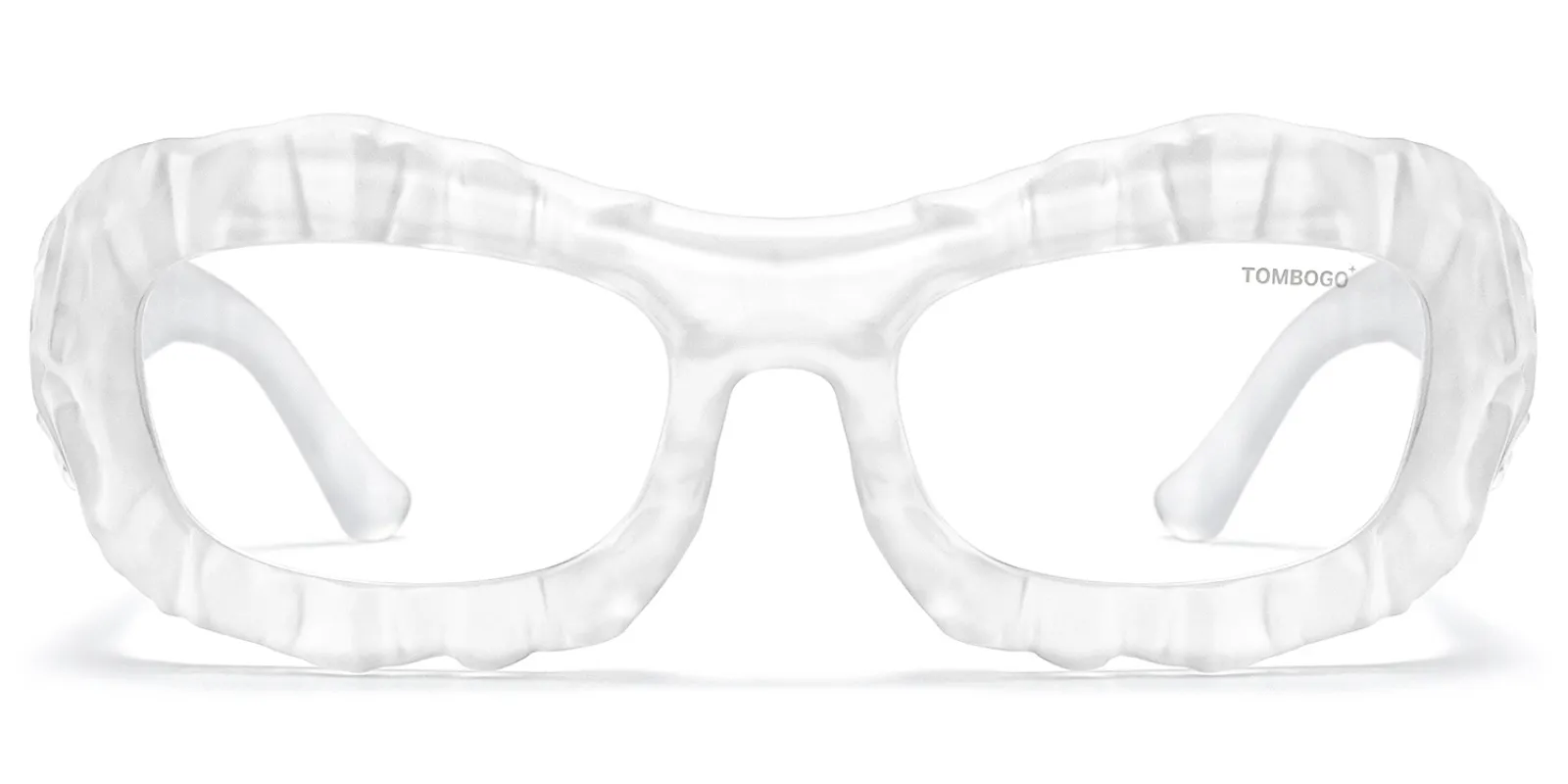 The Geologist - Geometric Transparent Eyeglasses sold by Vooglam