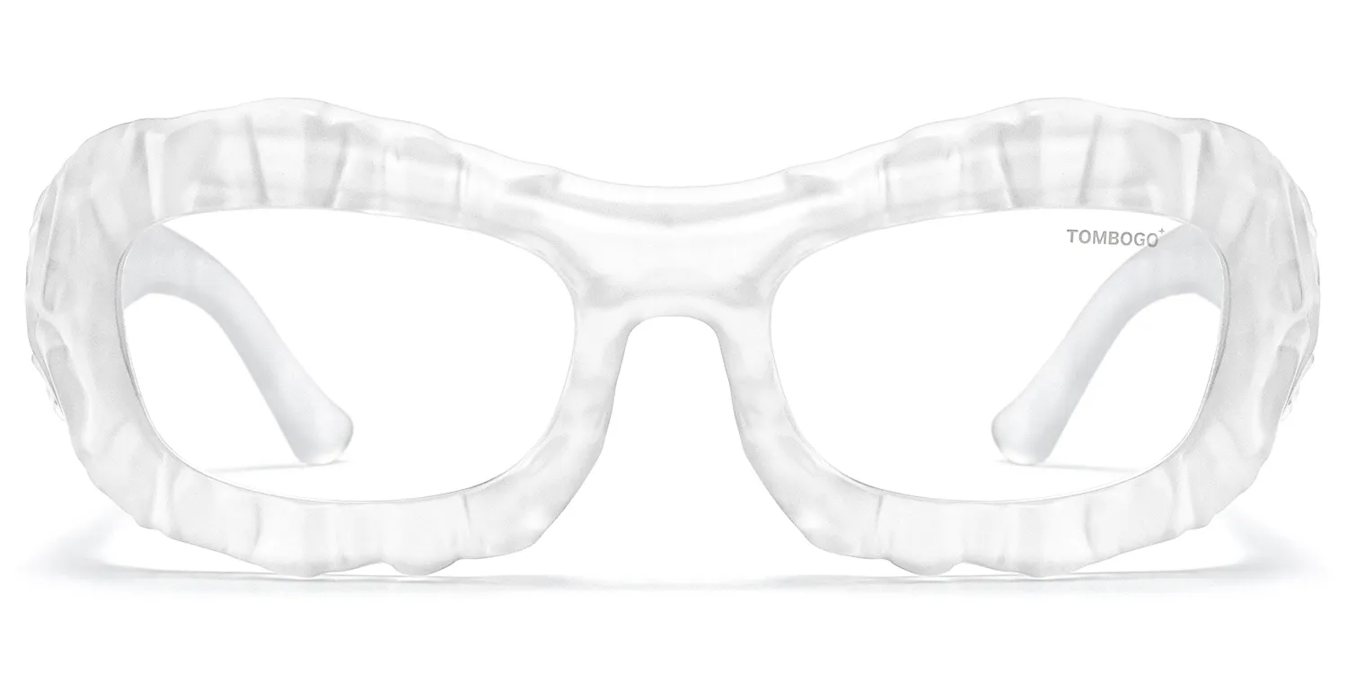 The Geologist - Geometric Transparent Eyeglasses sold by Vooglam product image thumbnail 2