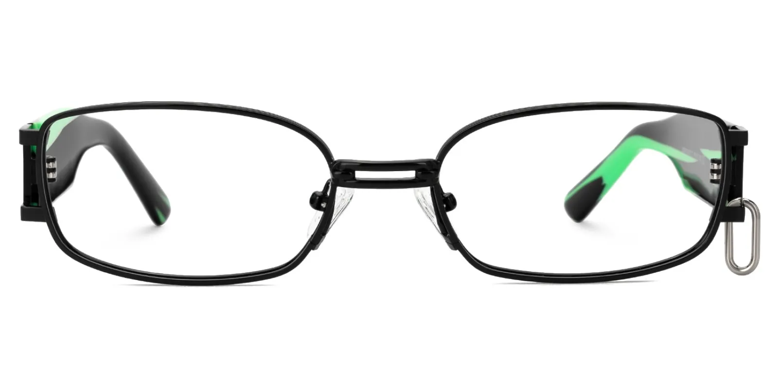 Gagenia - Rectangle Black Eyeglasses sold by Vooglam