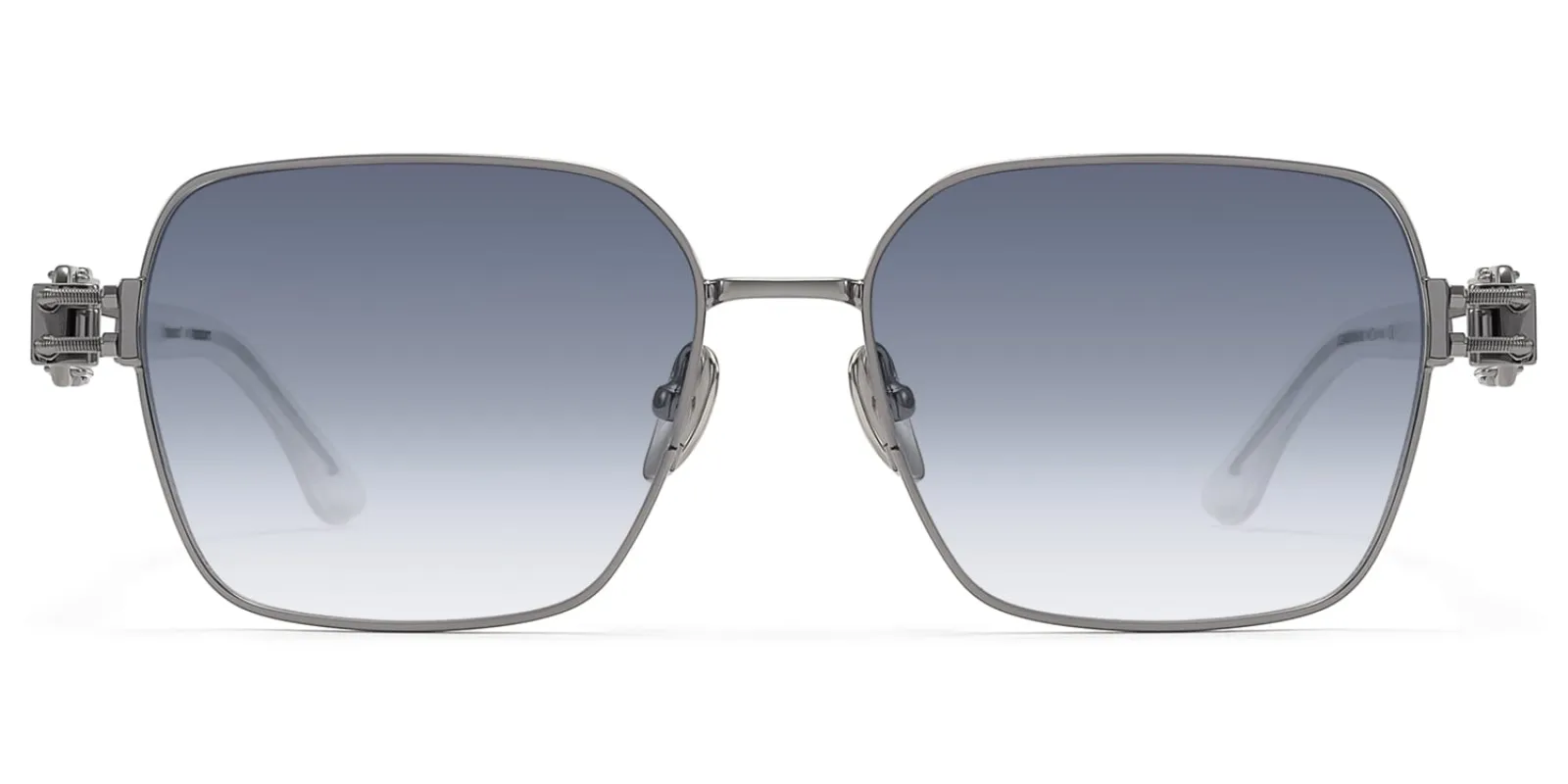 The Architect - Rectangle Black Sunglasses sold by Vooglam