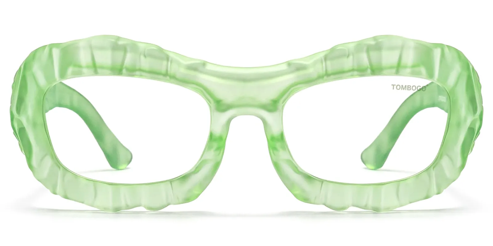 The Geologist - Geometric Green Eyeglasses sold by Vooglam