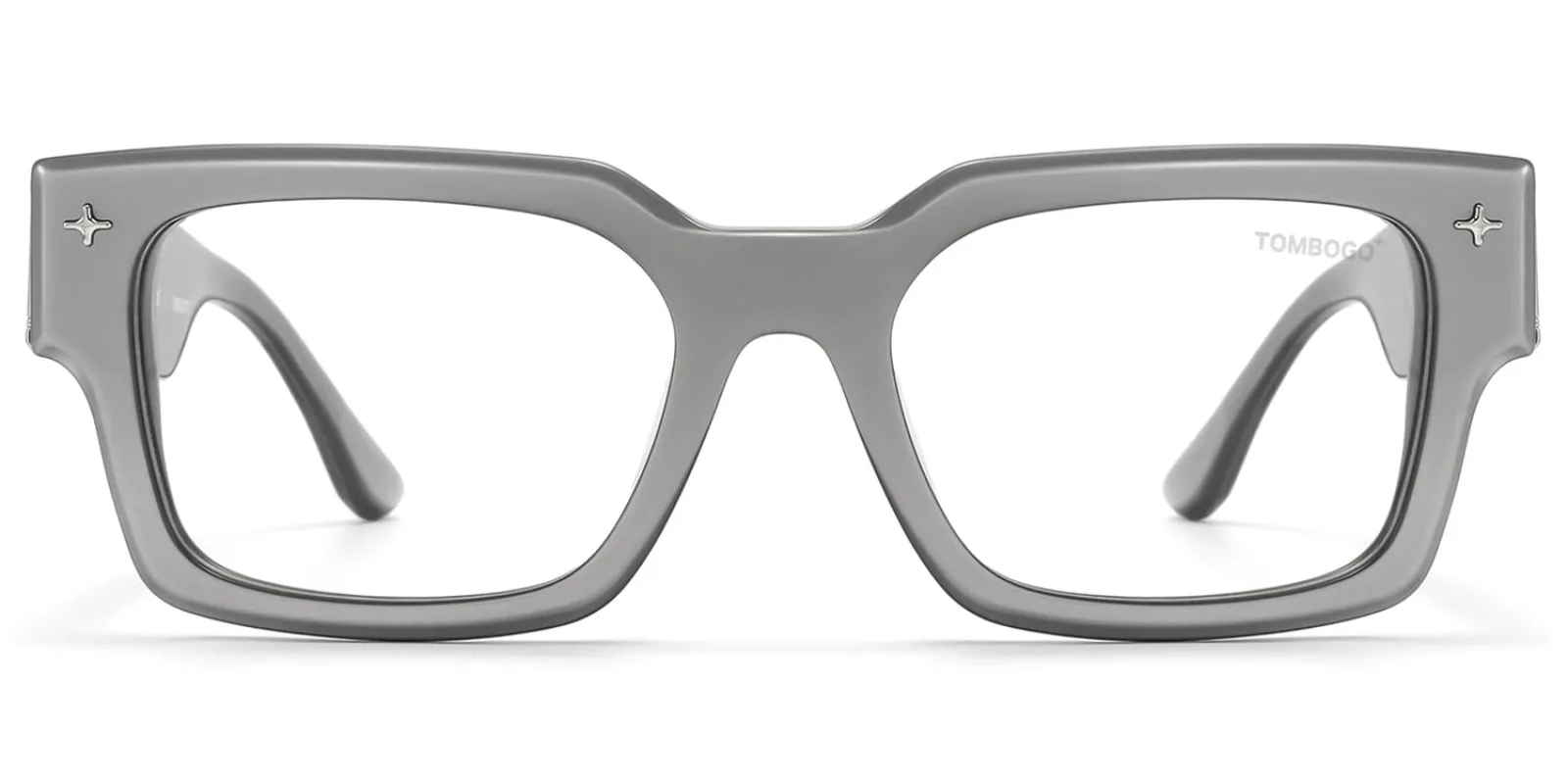 The Programmer - Rectangle Silver Eyeglasses sold by Vooglam