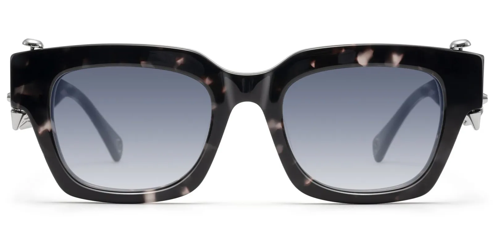 Sabrina - Rectangle Tortoise Sunglasses sold by Vooglam