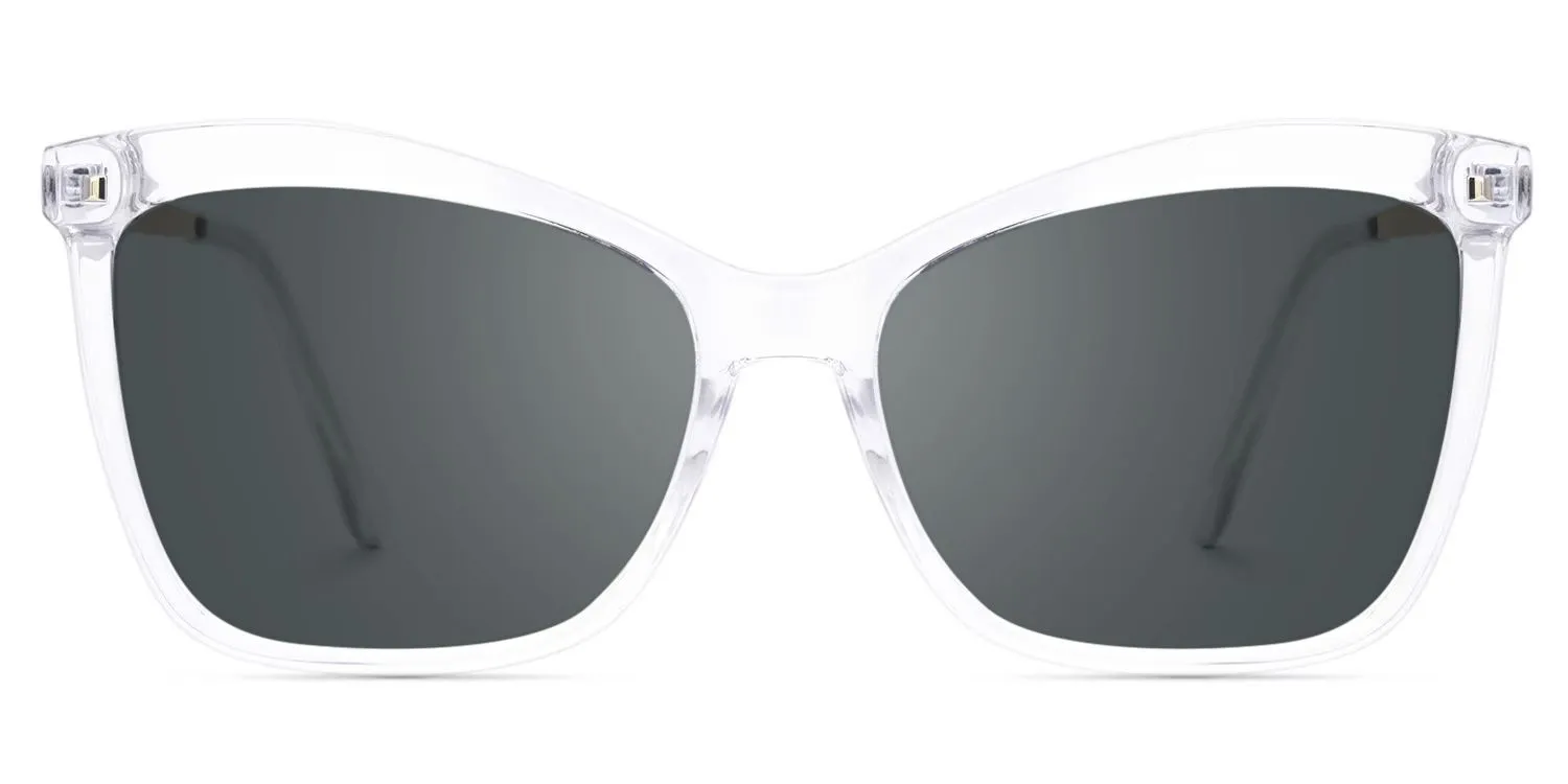 Libby Crystal Clear Distinctive Full-Frame Sunglasses sold by Vooglam product image thumbnail 2