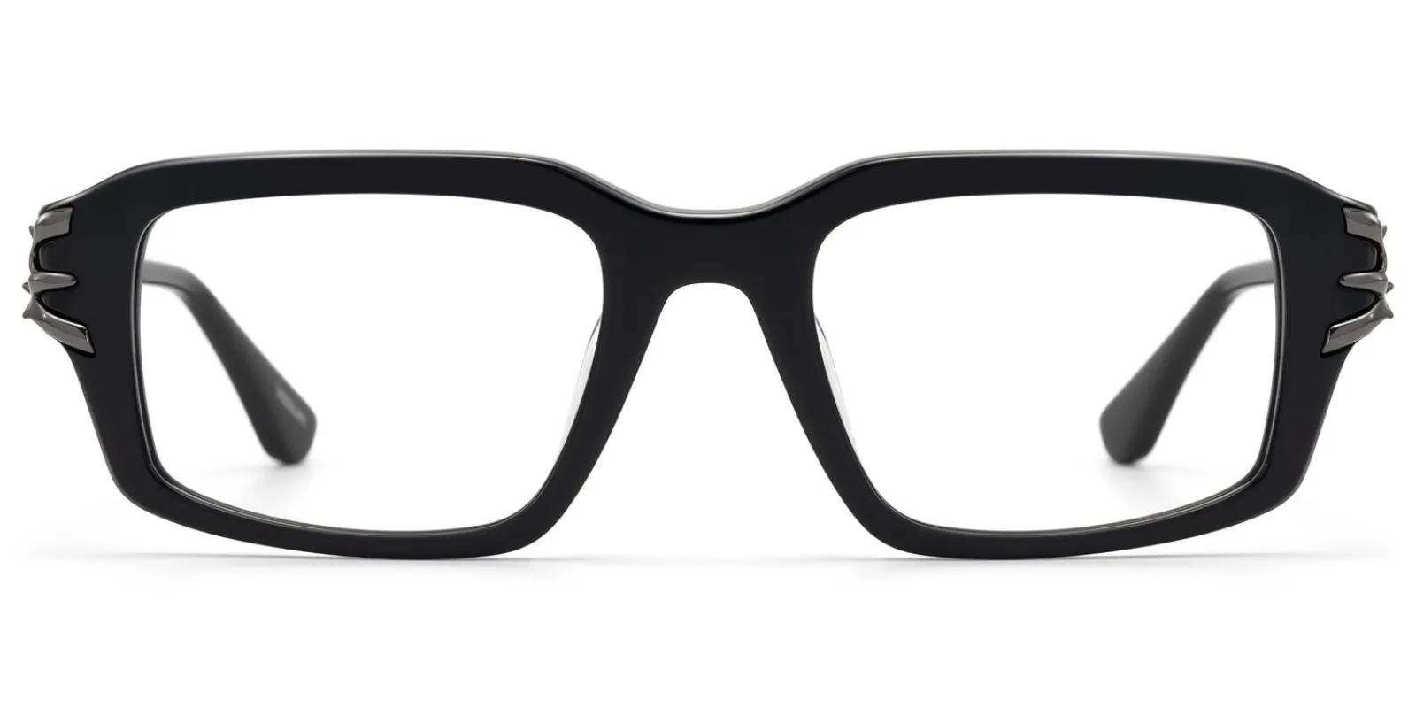 Vorpal - Rectangle Black Eyeglasses sold by Vooglam
