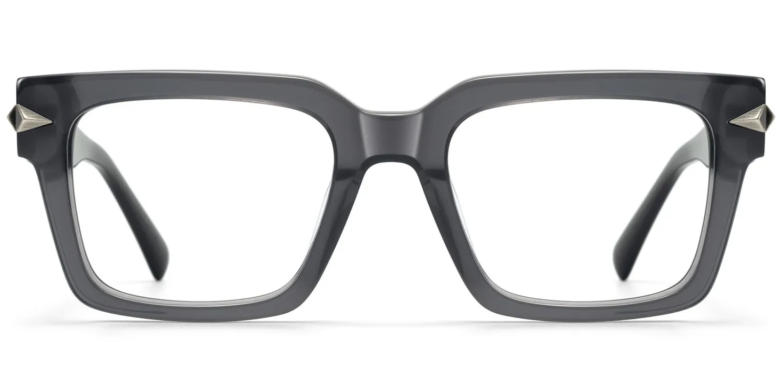 Covenant - Rectangle Gray Eyeglasses sold by Vooglam