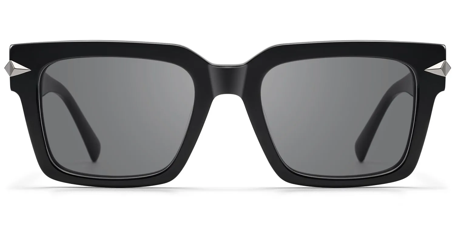 Covenant - Rectangle Black Sunglasses sold by Vooglam product image thumbnail 2