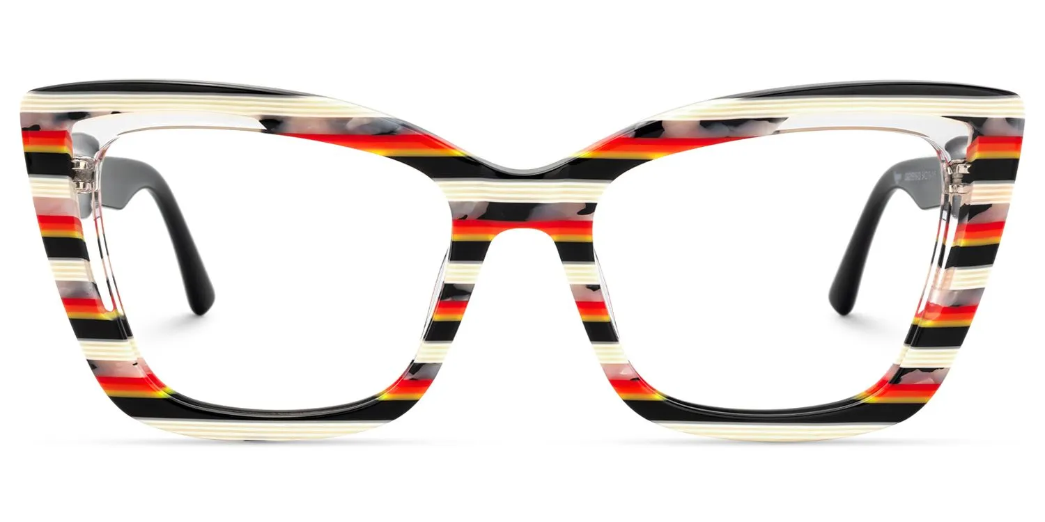 Palesa - Cat Eye Multicolor Eyeglasses sold by Vooglam product image thumbnail 2
