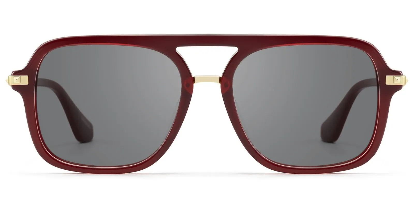 Marfa - Aviator Red Sunglasses made by Vooglam