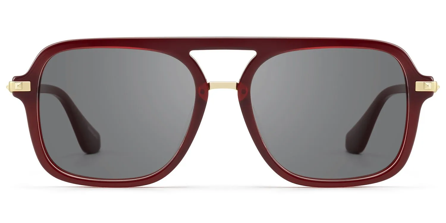 Marfa - Aviator Red Sunglasses sold by Vooglam product image thumbnail 2