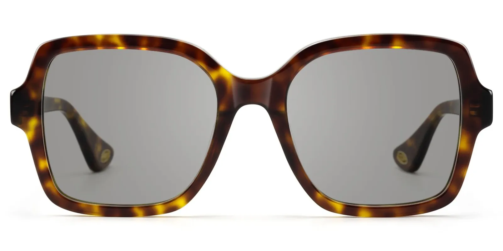 Meridian - Square Tortoise Sunglasses made by Vooglam