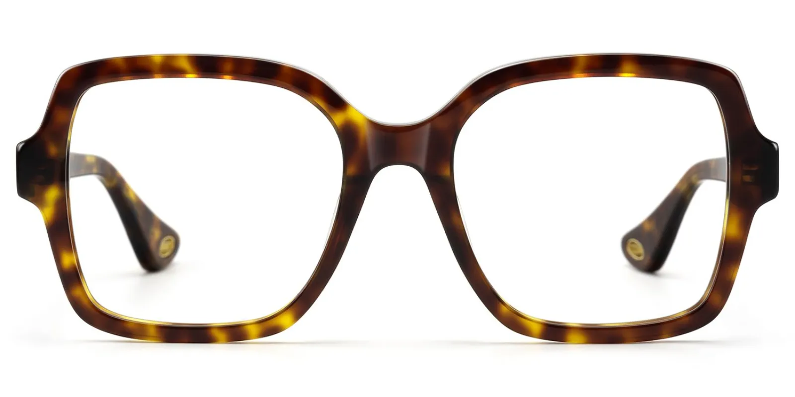 Meridian - Square Tortoise Eyeglasses made by Vooglam