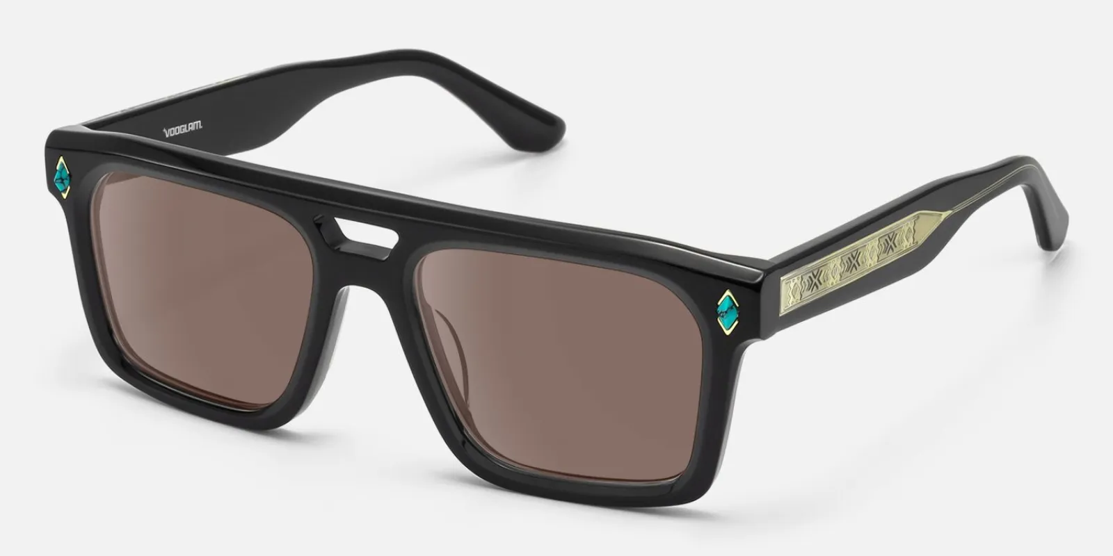 Bastion - Aviator Black Sunglasses made by Vooglam